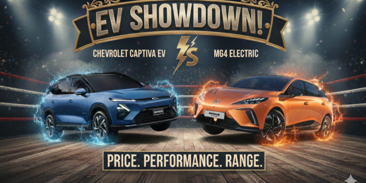 مقارنة شاملة بين MG4 EV و Captiva EV 2026: أيهما أفضل في عالم السيارات الكهربائية؟